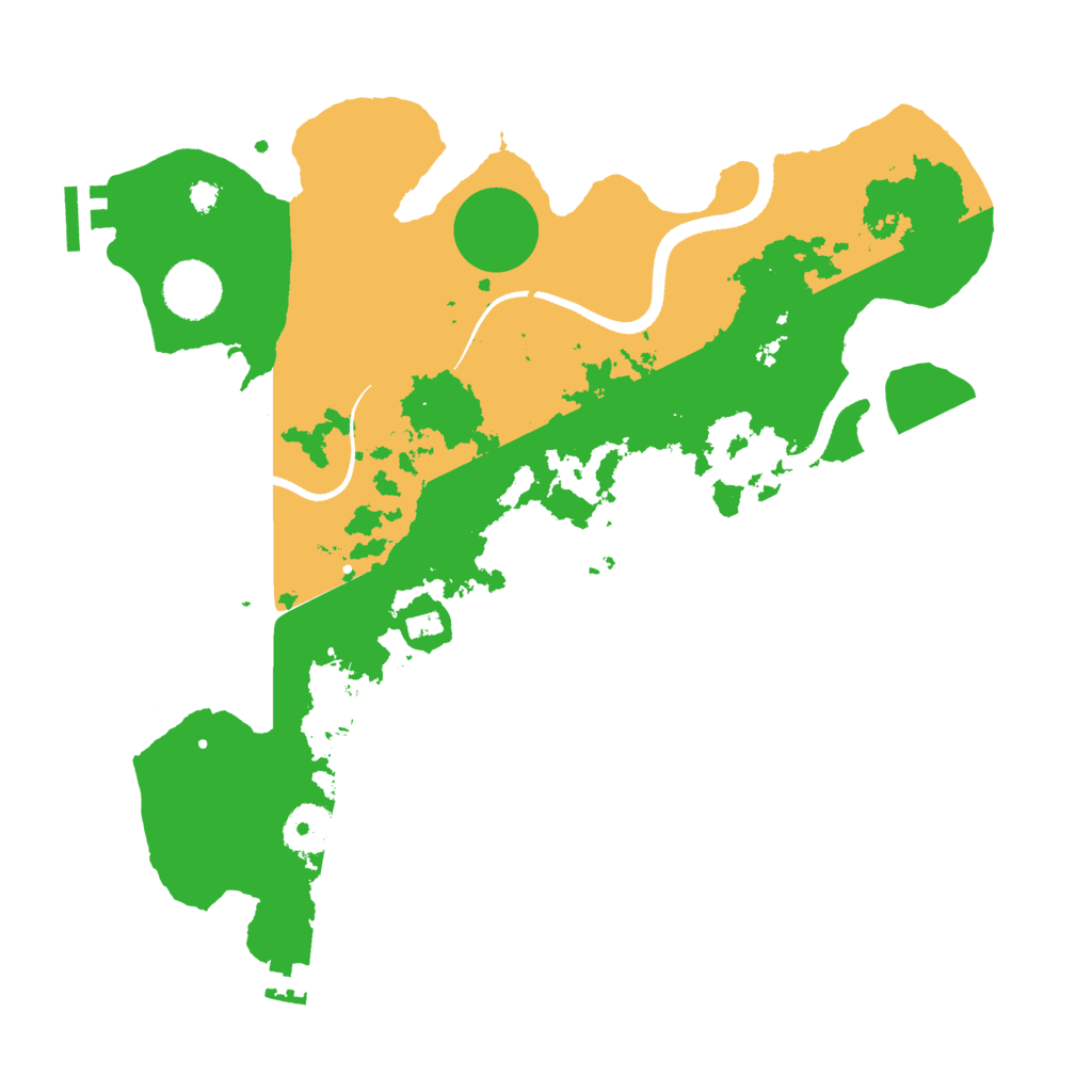 Biome Rust Map: Procedural Map, Size: 3400, Seed: 37254390