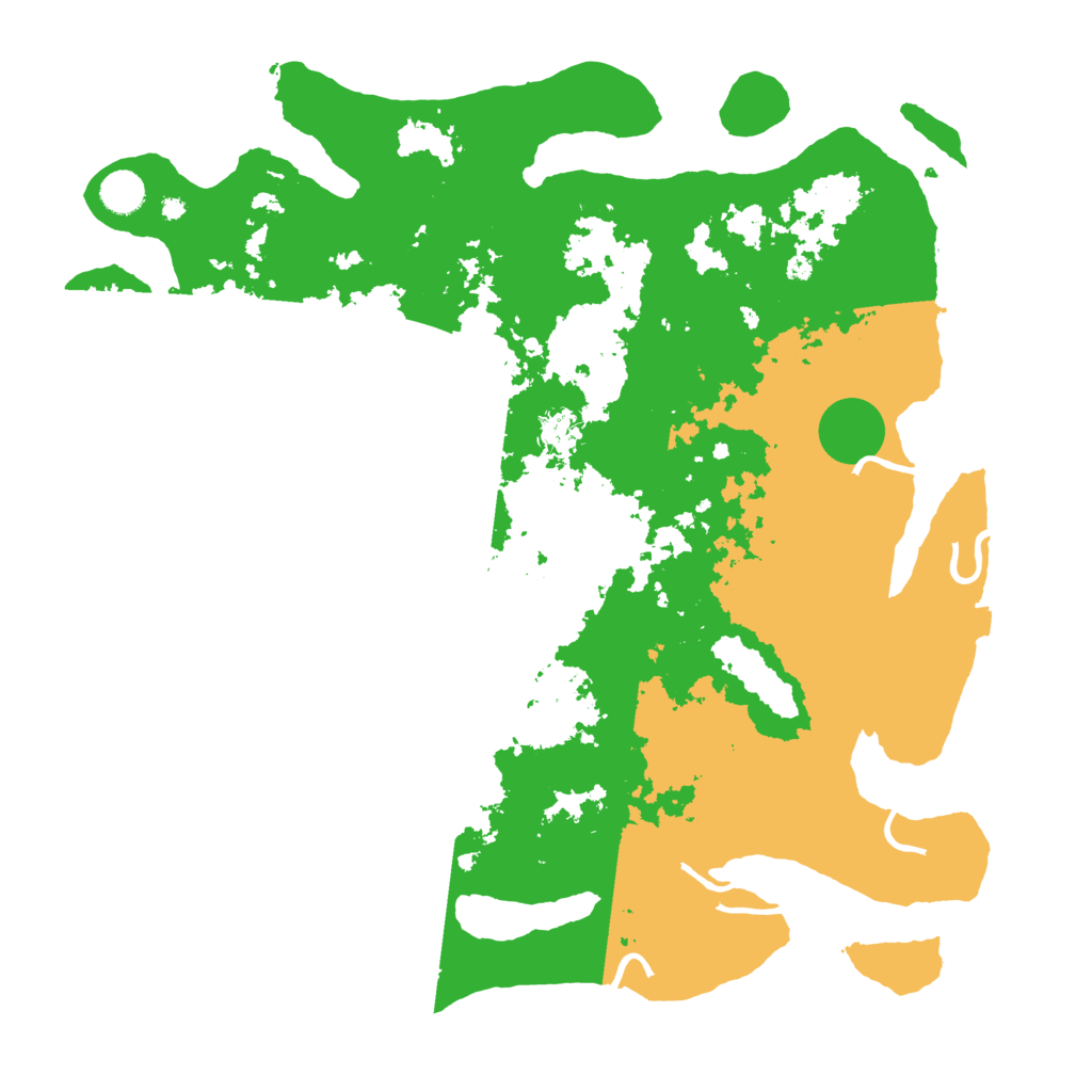 Biome Rust Map: Procedural Map, Size: 4350, Seed: 30052024