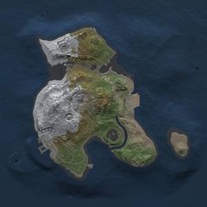 Thumbnail Rust Map: Procedural Map, Size: 1800, Seed: 1004548266, 4 Monuments