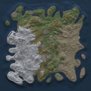 Thumbnail Rust Map: Procedural Map, Size: 4250, Seed: 1149075345, 18 Monuments