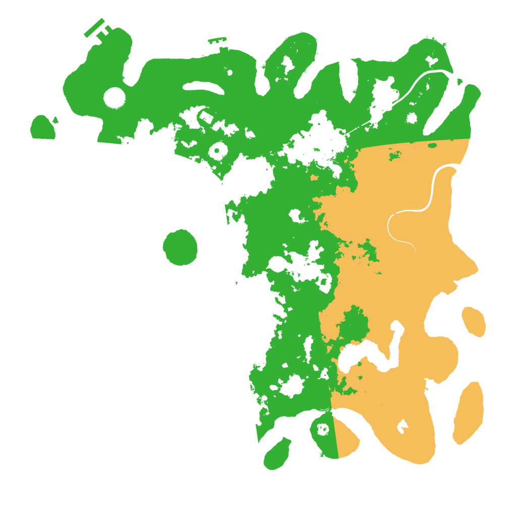 Biome Rust Map: Procedural Map, Size: 4250, Seed: 1149075345