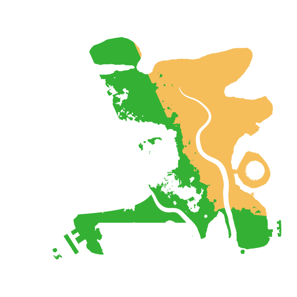 Biome Rust Map: Procedural Map, Size: 2750, Seed: 810821634