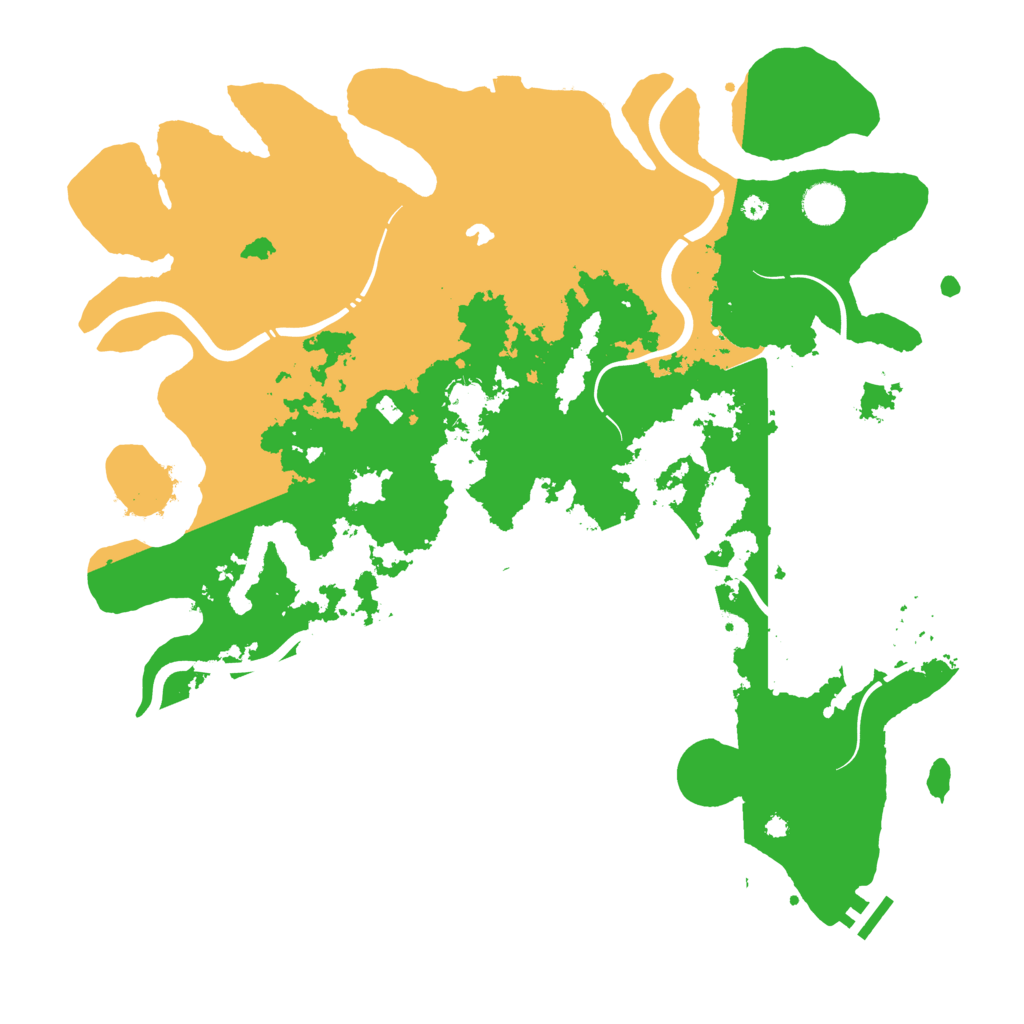 Biome Rust Map: Procedural Map, Size: 4250, Seed: 908421675