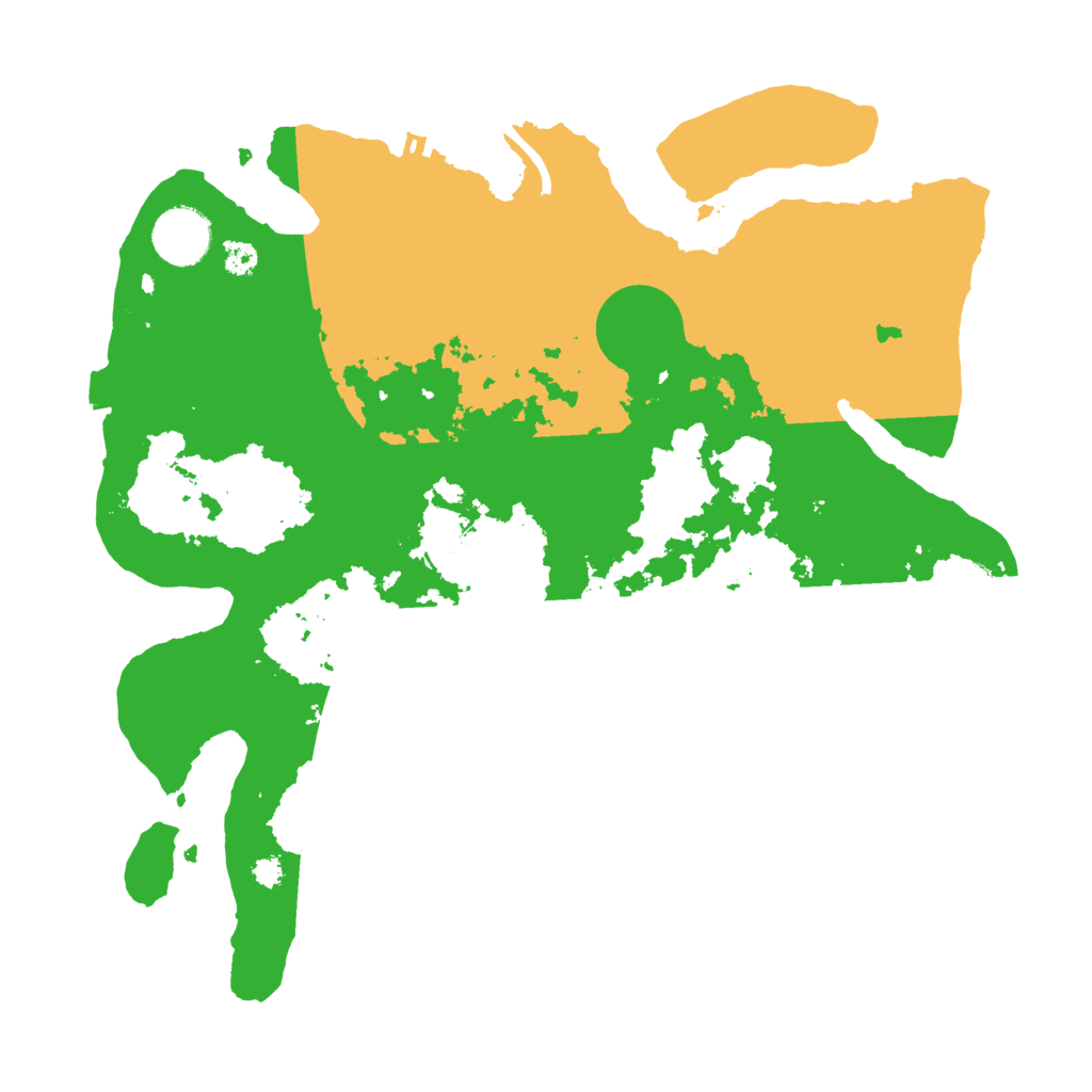 Biome Rust Map: Procedural Map, Size: 3300, Seed: 987654321