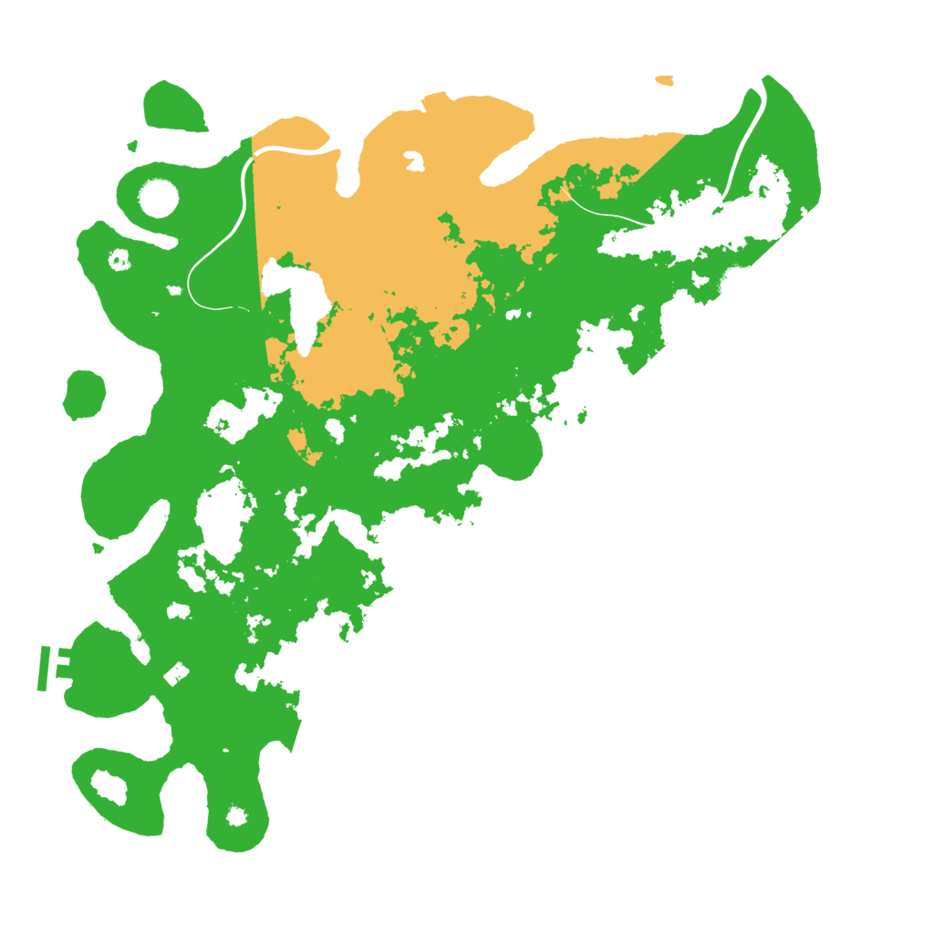 Biome Rust Map: Procedural Map, Size: 4200, Seed: 568018112