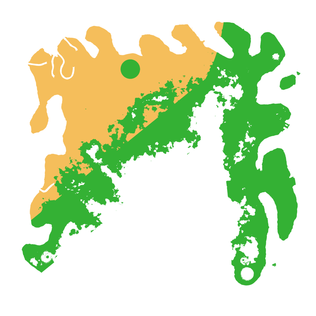 Biome Rust Map: Procedural Map, Size: 4300, Seed: 1071414127