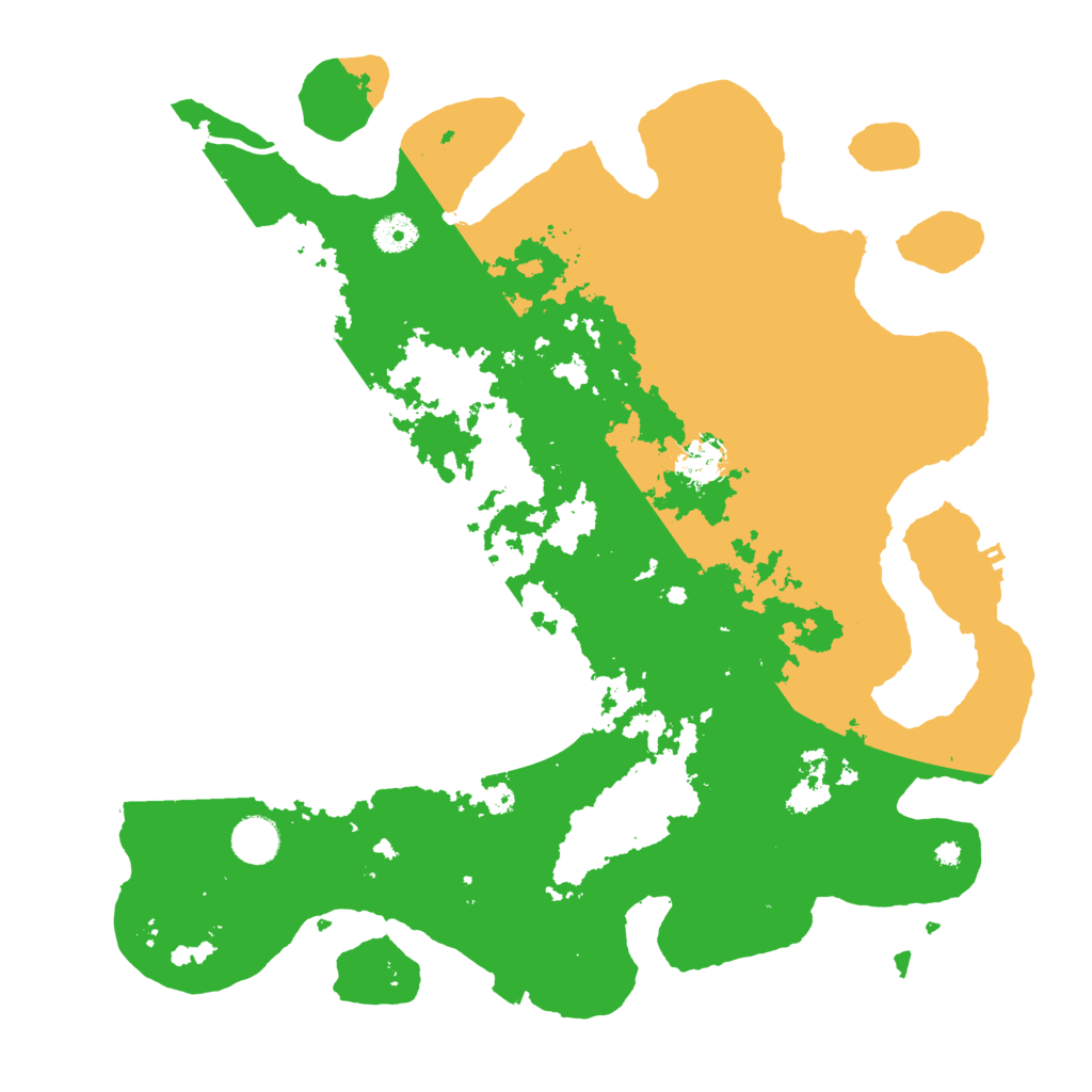 Biome Rust Map: Procedural Map, Size: 4001, Seed: 19686