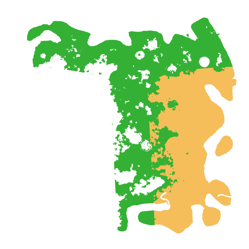 Biome Rust Map: Procedural Map, Size: 4250, Seed: 729633