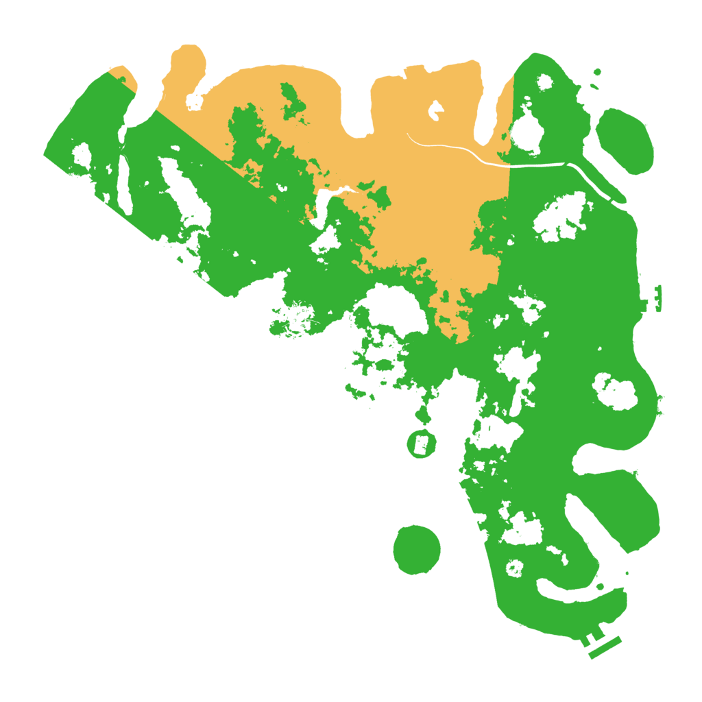 Biome Rust Map: Procedural Map, Size: 4000, Seed: 637705026