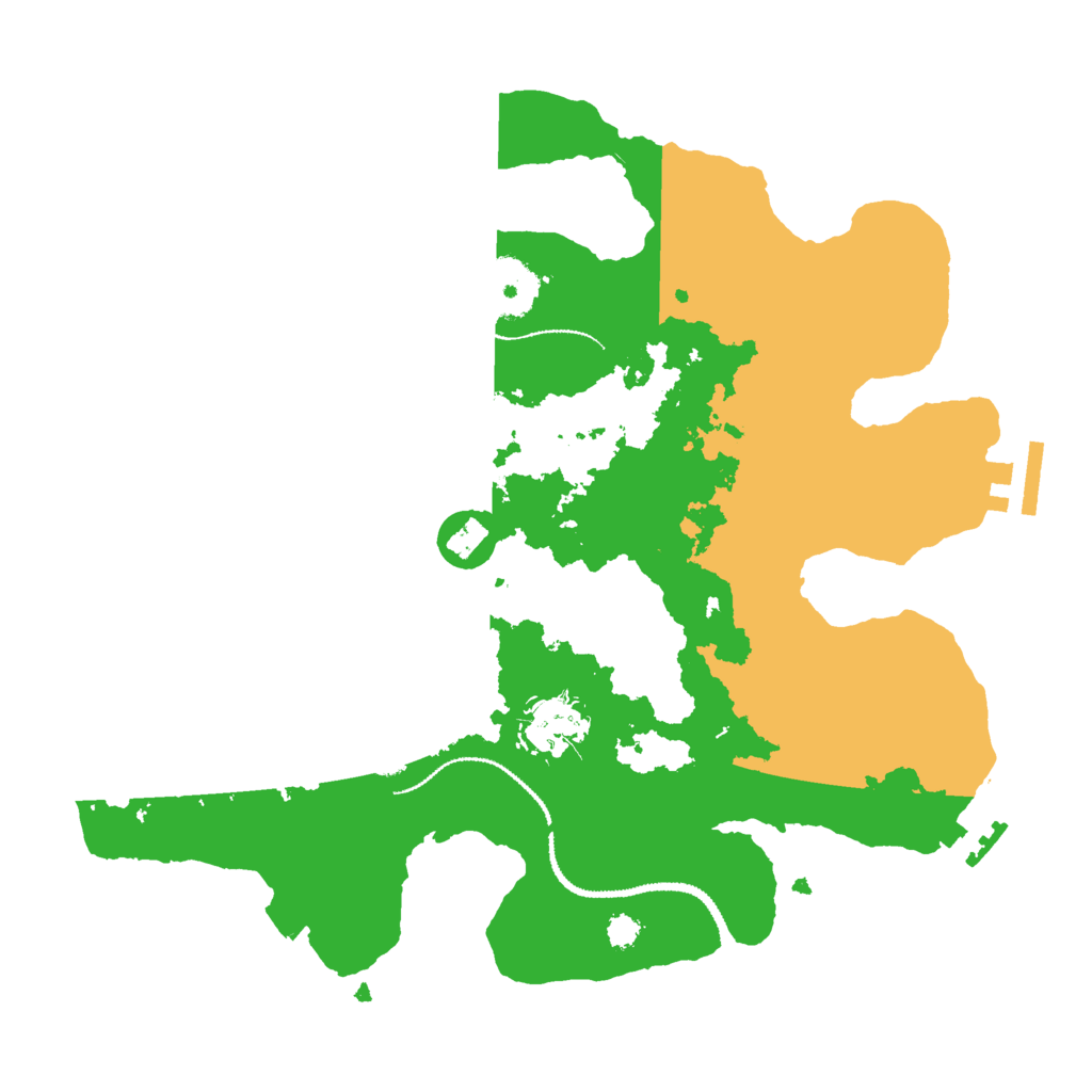 Biome Rust Map: Procedural Map, Size: 3000, Seed: 1011811727