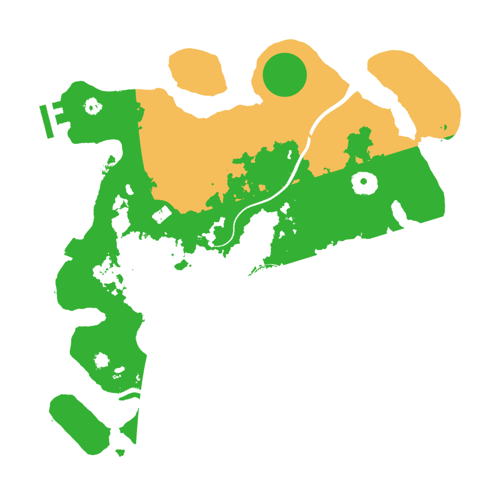 Biome Rust Map: Procedural Map, Size: 3000, Seed: 1959529283