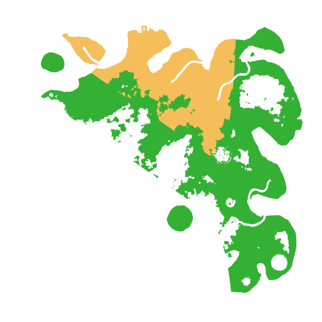 Biome Rust Map: Procedural Map, Size: 3500, Seed: 1283460208