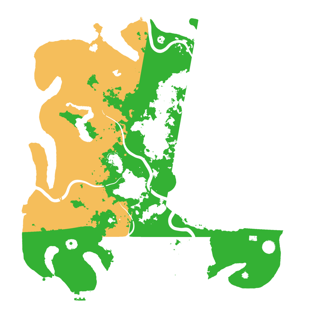 Biome Rust Map: Procedural Map, Size: 4250, Seed: 2783113