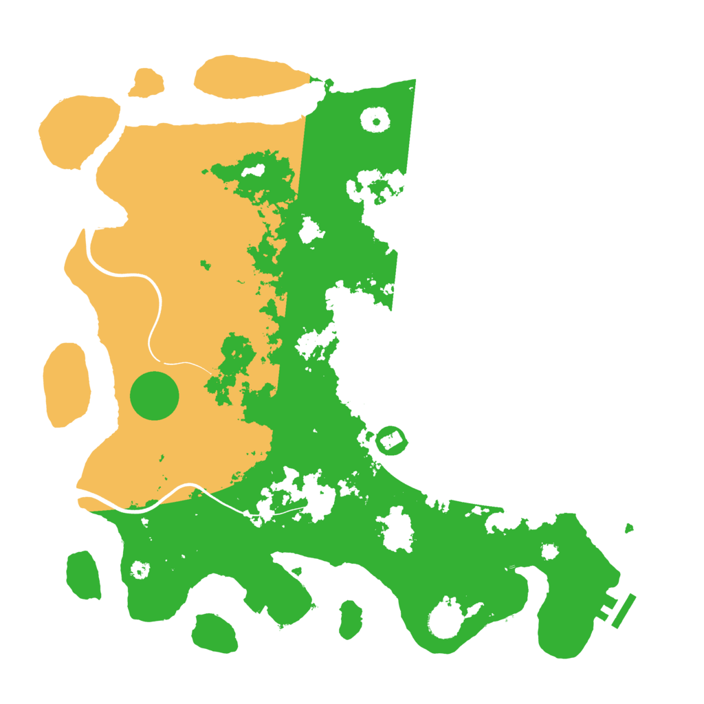 Biome Rust Map: Procedural Map, Size: 3800, Seed: 1914363781