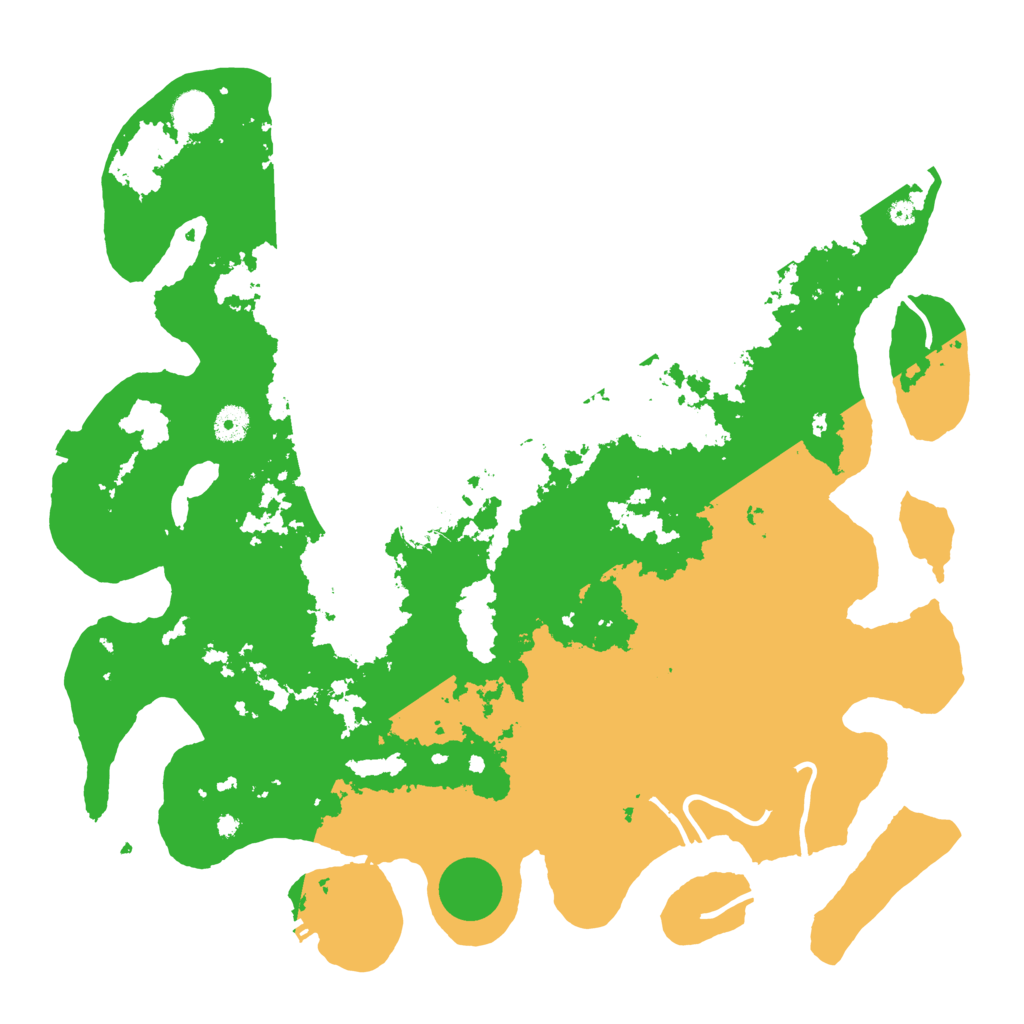 Biome Rust Map: Procedural Map, Size: 4260, Seed: 43458839