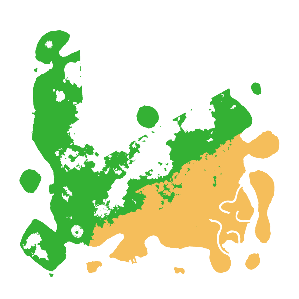 Biome Rust Map: Procedural Map, Size: 3700, Seed: 5928179