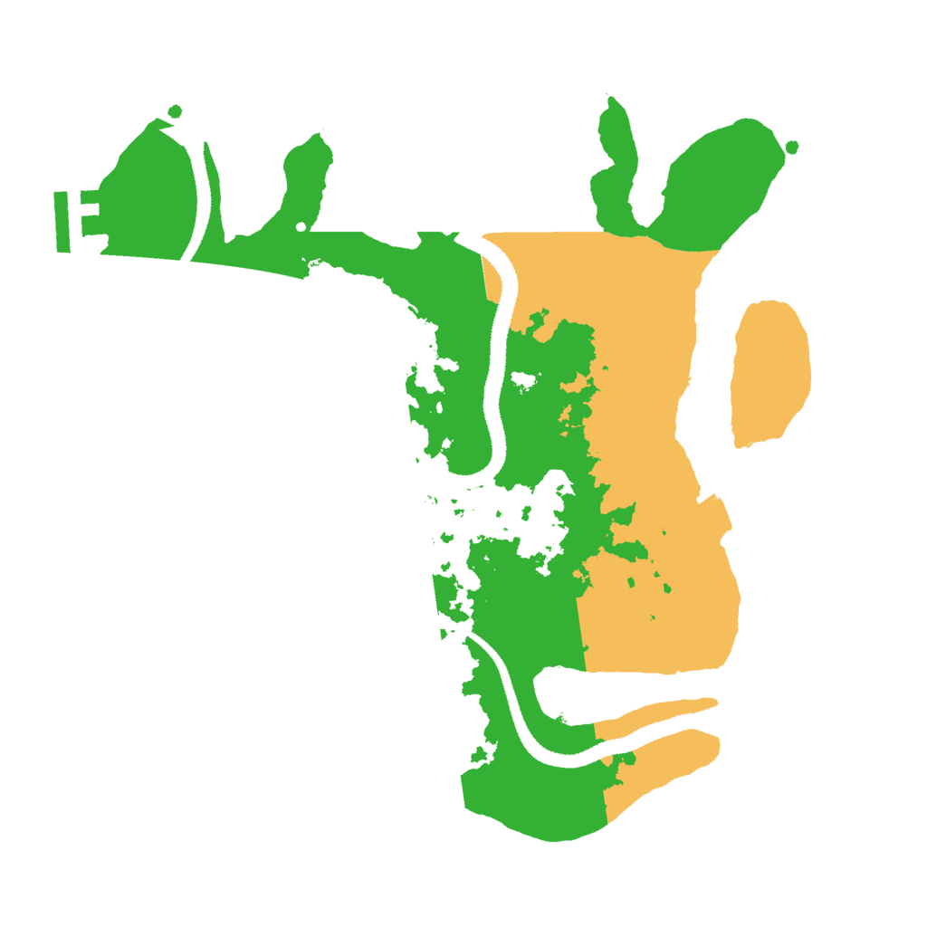 Biome Rust Map: Procedural Map, Size: 2750, Seed: 917389415