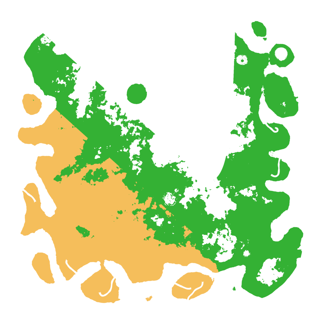 Biome Rust Map: Procedural Map, Size: 4500, Seed: 863267