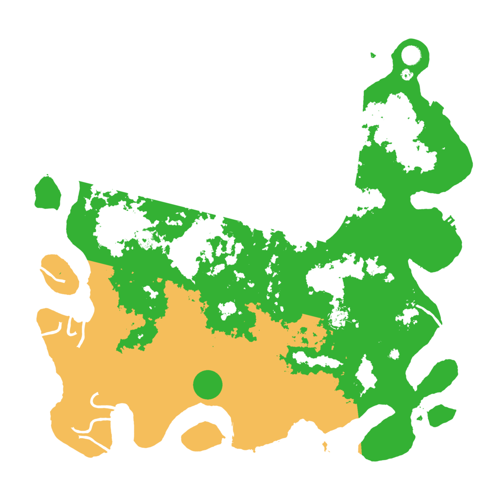 Biome Rust Map: Procedural Map, Size: 4500, Seed: 1677286313