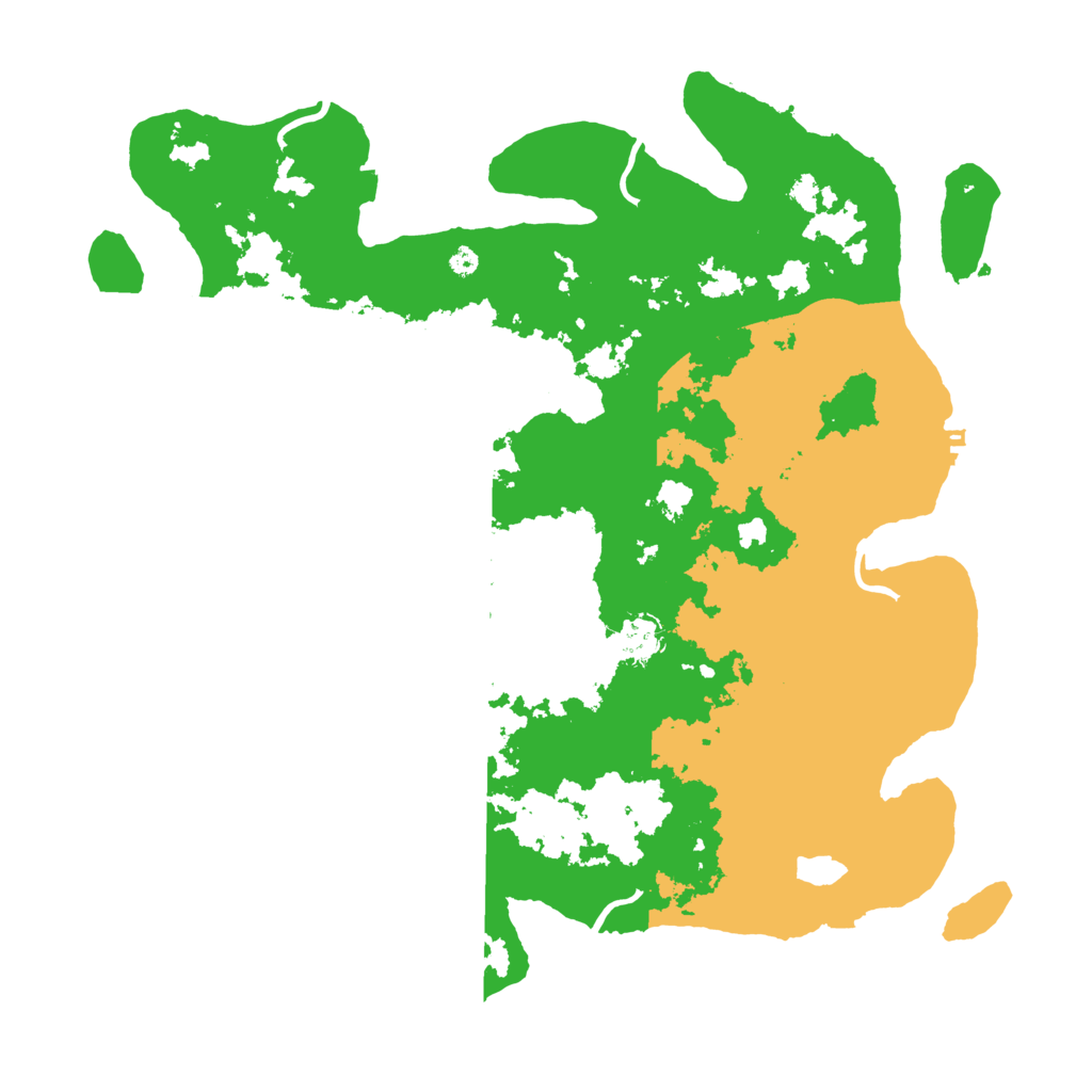 Biome Rust Map: Procedural Map, Size: 4000, Seed: 92665