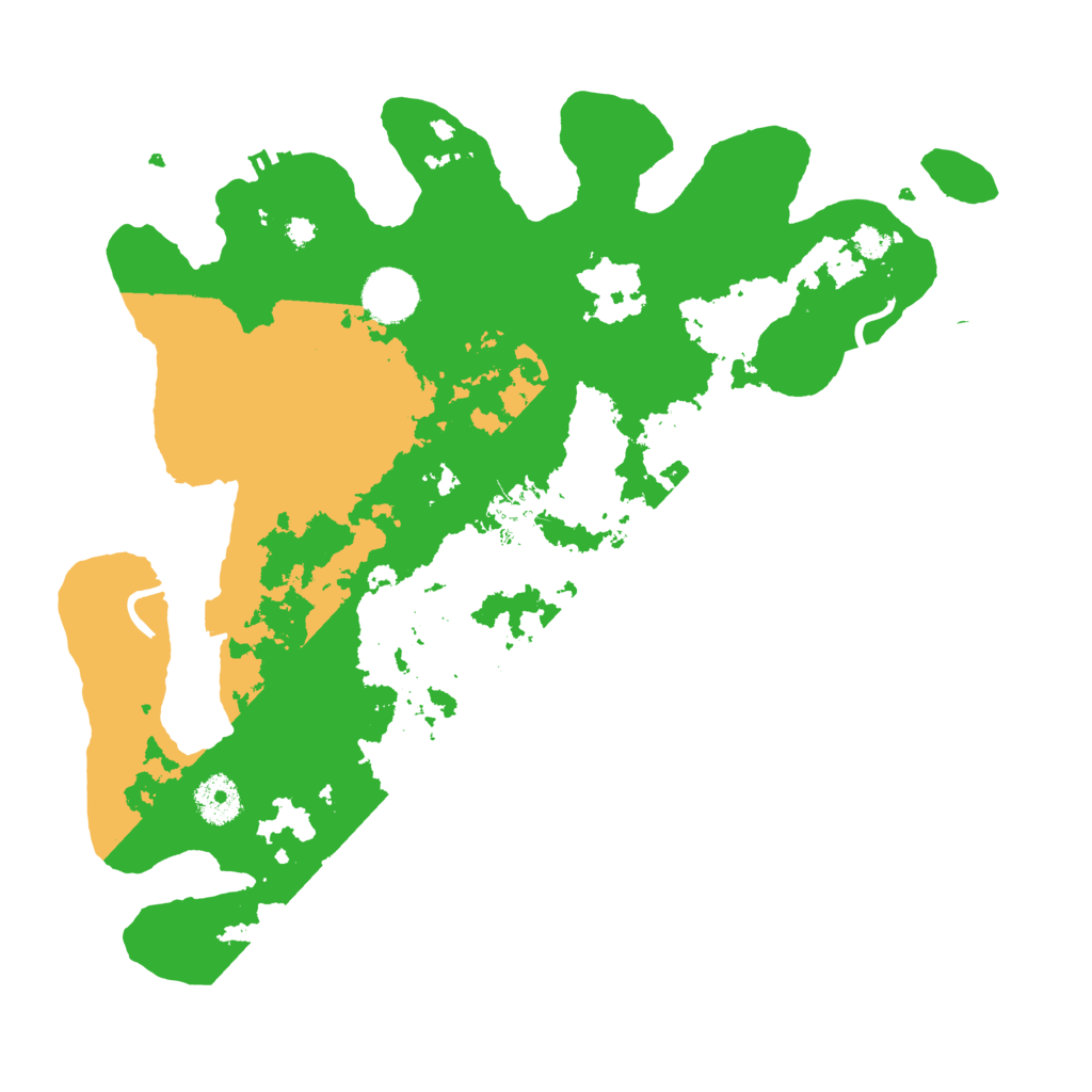 Biome Rust Map: Procedural Map, Size: 3500, Seed: 673047761