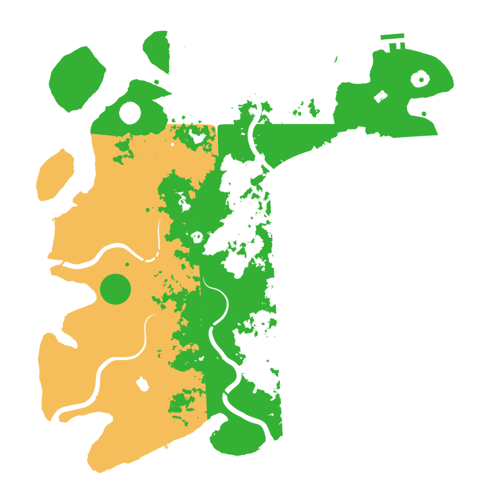 Biome Rust Map: Procedural Map, Size: 4250, Seed: 284189625
