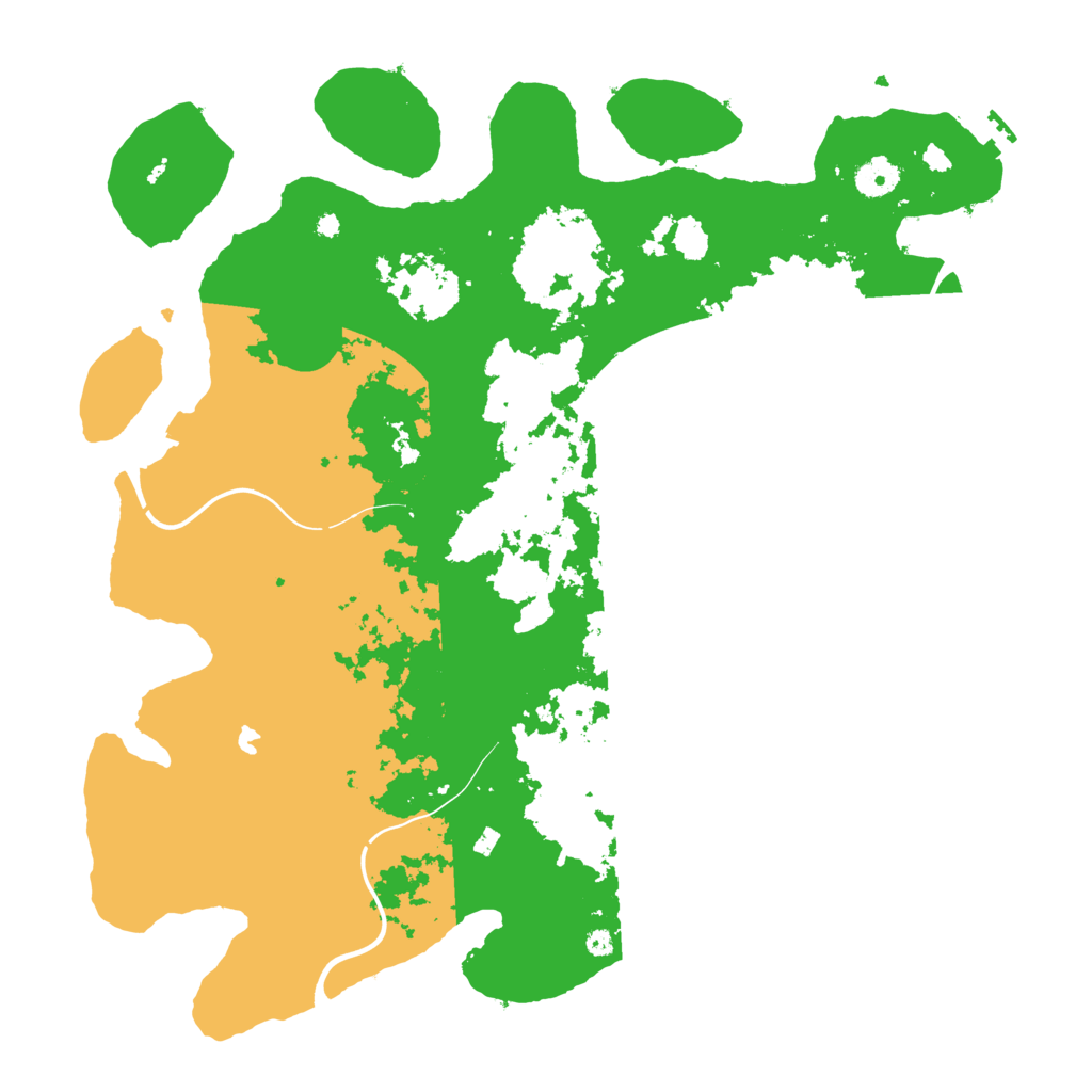 Biome Rust Map: Procedural Map, Size: 4250, Seed: 284189625