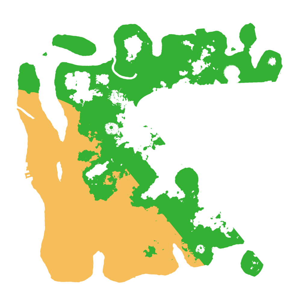 Biome Rust Map: Procedural Map, Size: 3600, Seed: 53024