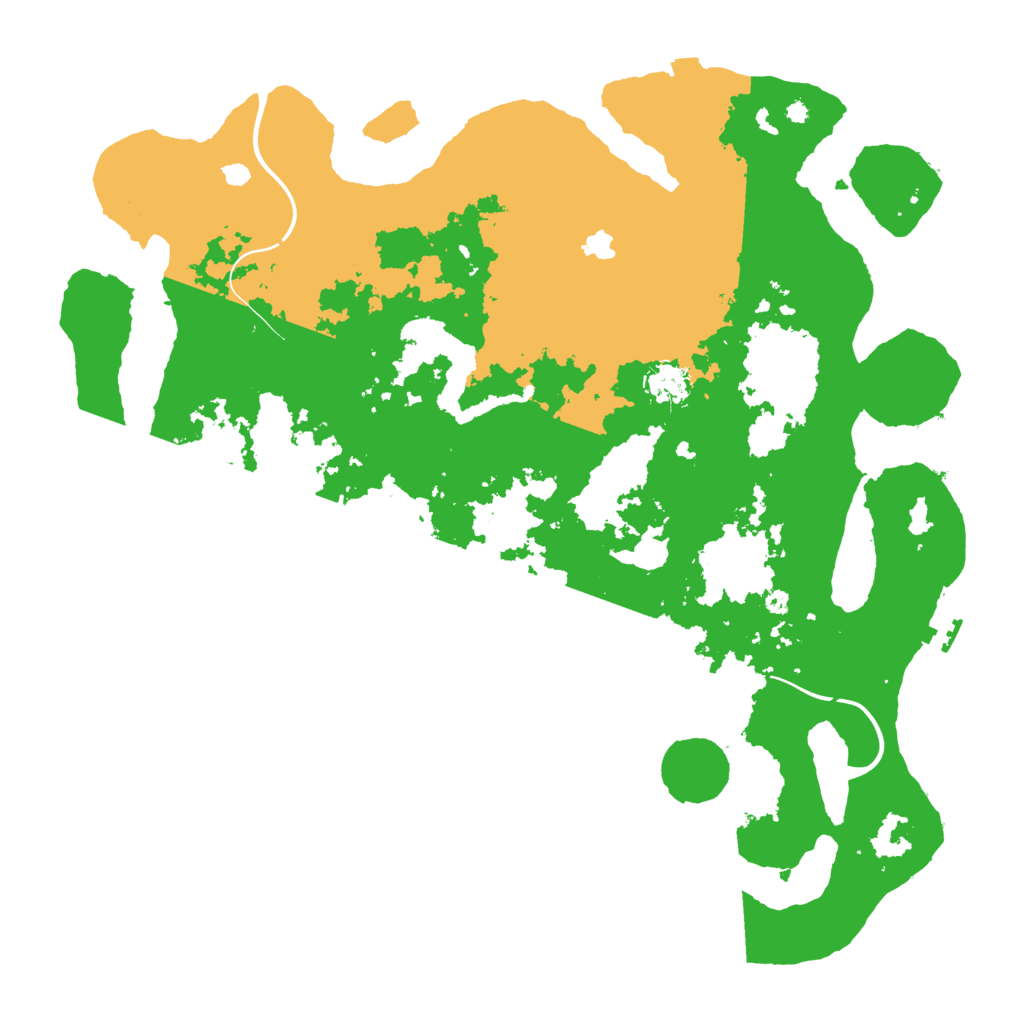 Biome Rust Map: Procedural Map, Size: 4250, Seed: 930905605