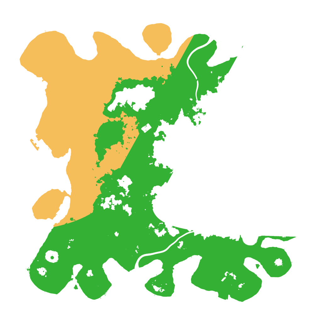 Biome Rust Map: Procedural Map, Size: 3750, Seed: 44471