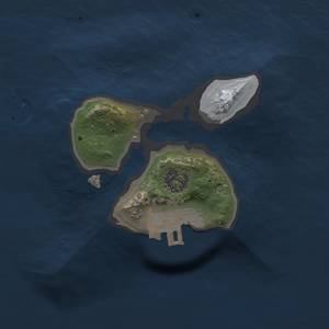 Thumbnail Rust Map: Procedural Map, Size: 1300, Seed: 1783109968, 4 Monuments