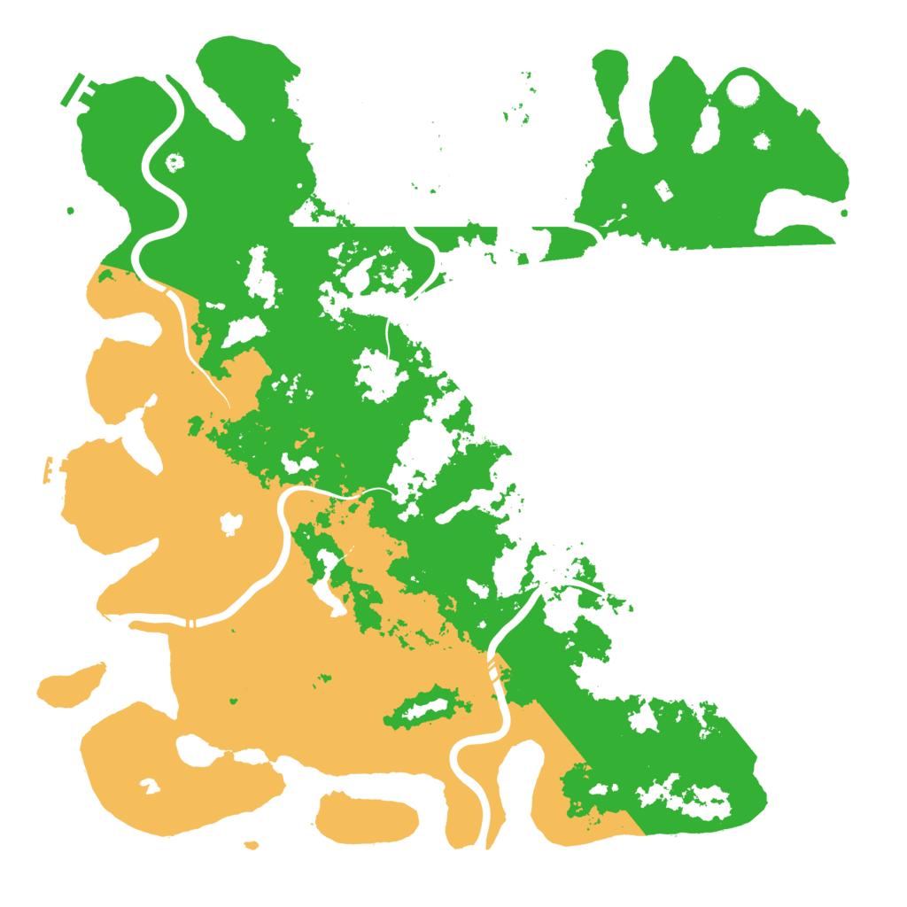Biome Rust Map: Procedural Map, Size: 5010, Seed: 1337