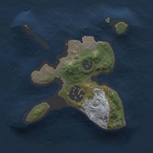 Thumbnail Rust Map: Procedural Map, Size: 1500, Seed: 6969696, 4 Monuments