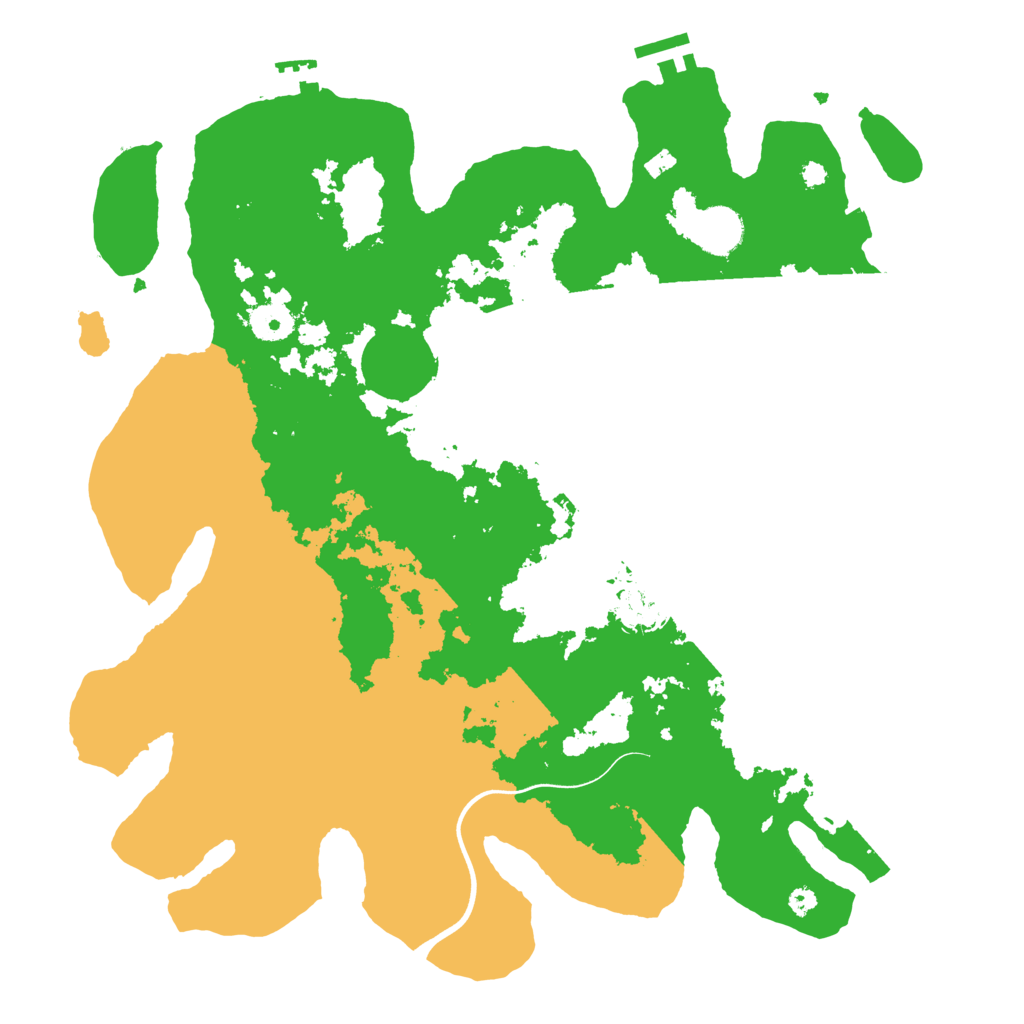 Biome Rust Map: Procedural Map, Size: 3750, Seed: 28563