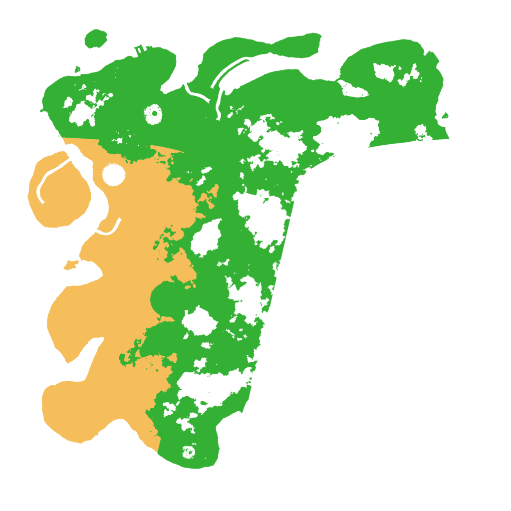 Biome Rust Map: Procedural Map, Size: 4000, Seed: 1833292313