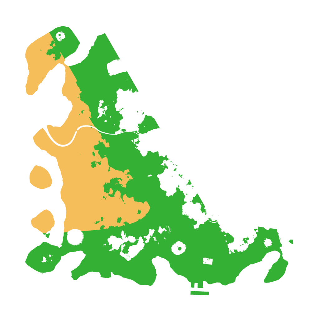 Biome Rust Map: Procedural Map, Size: 3521, Seed: 123