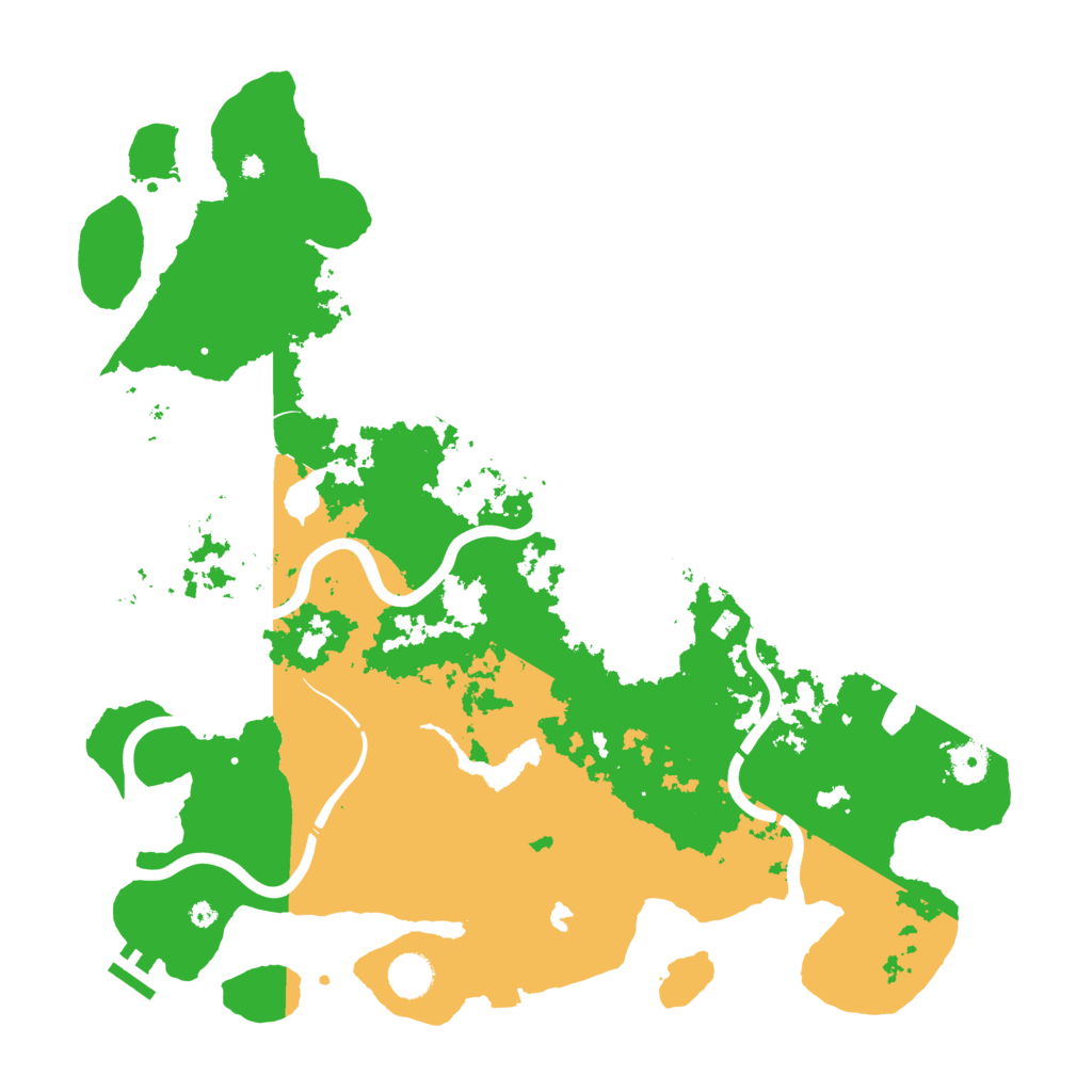 Biome Rust Map: Procedural Map, Size: 4250, Seed: 1323477282
