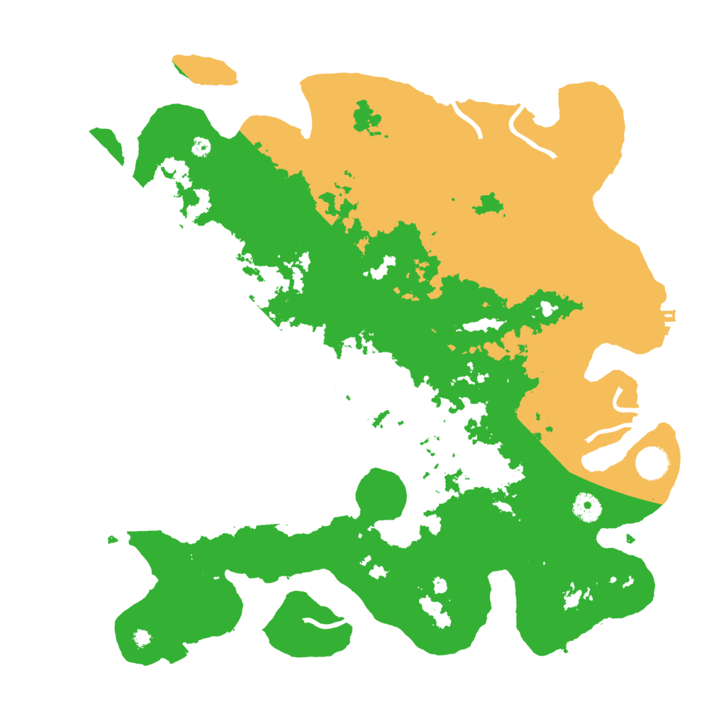 Biome Rust Map: Procedural Map, Size: 3850, Seed: 110