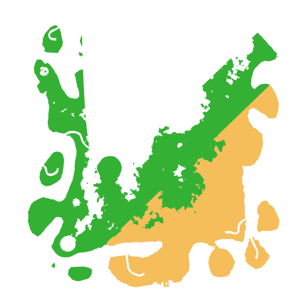 Biome Rust Map: Procedural Map, Size: 3500, Seed: 1856290812