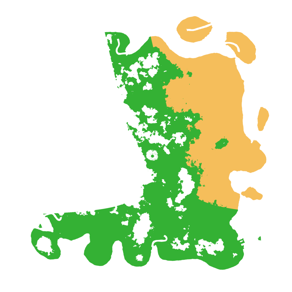 Biome Rust Map: Procedural Map, Size: 3850, Seed: 542737992