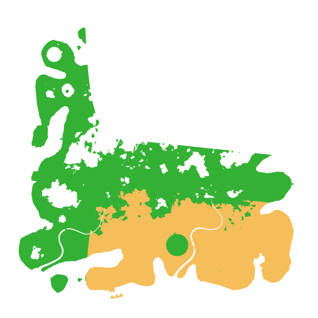 Biome Rust Map: Procedural Map, Size: 3800, Seed: 224052023