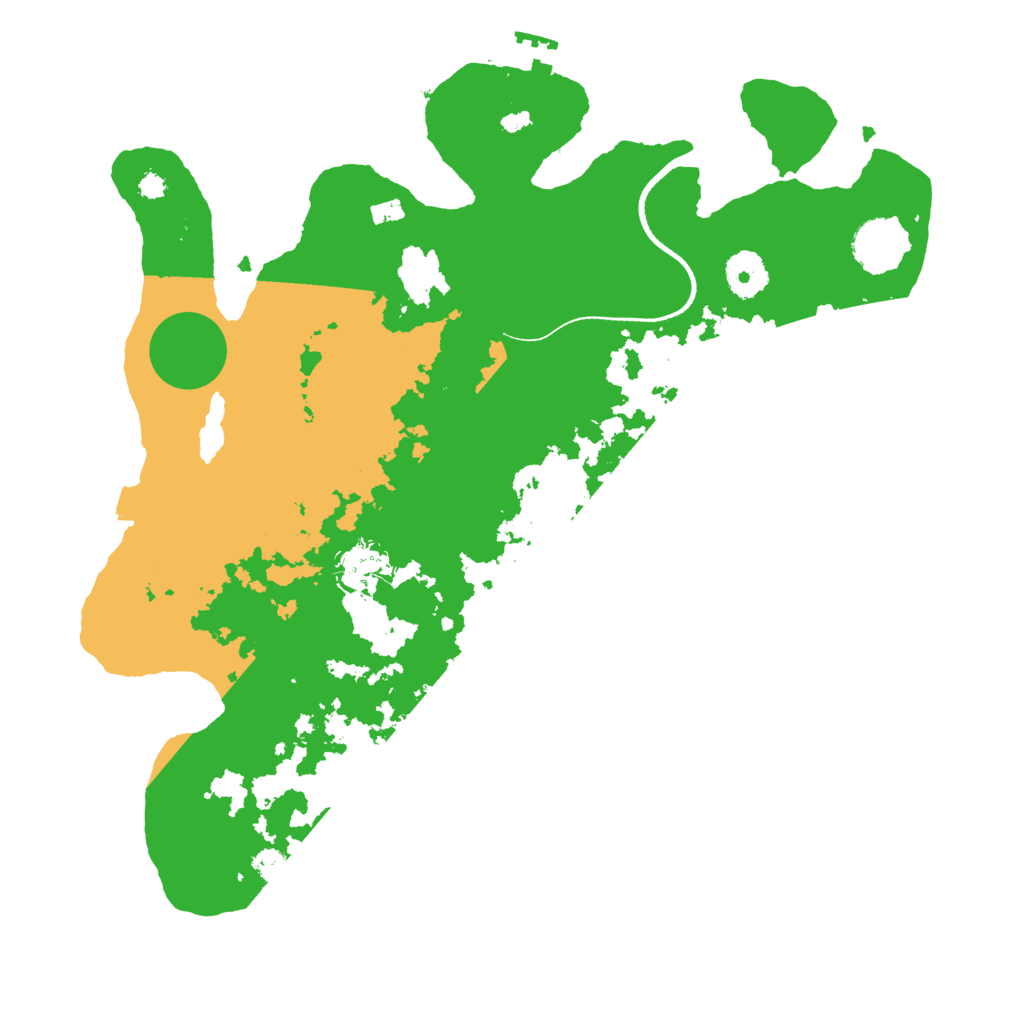 Biome Rust Map: Procedural Map, Size: 3500, Seed: 1286478371