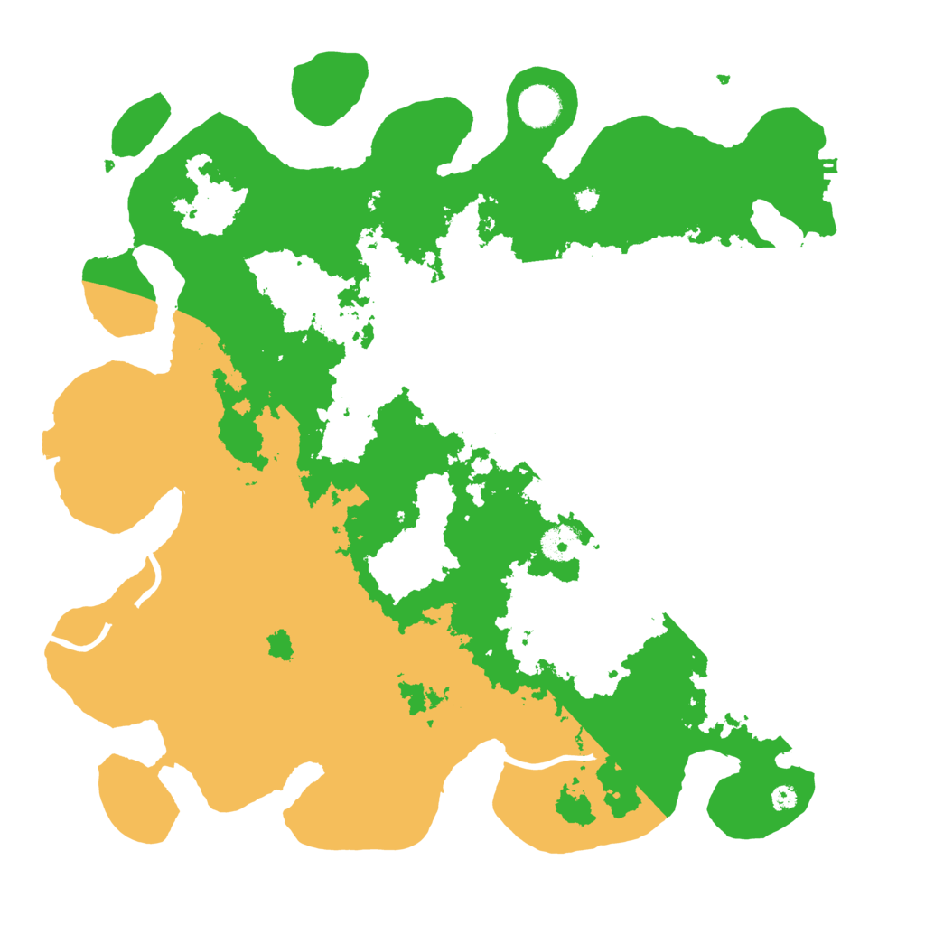 Biome Rust Map: Procedural Map, Size: 3800, Seed: 495986199