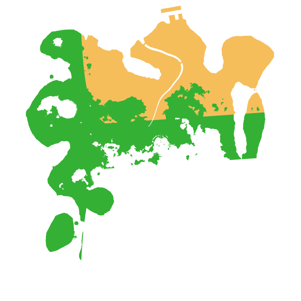 Biome Rust Map: Procedural Map, Size: 3000, Seed: 1518232974