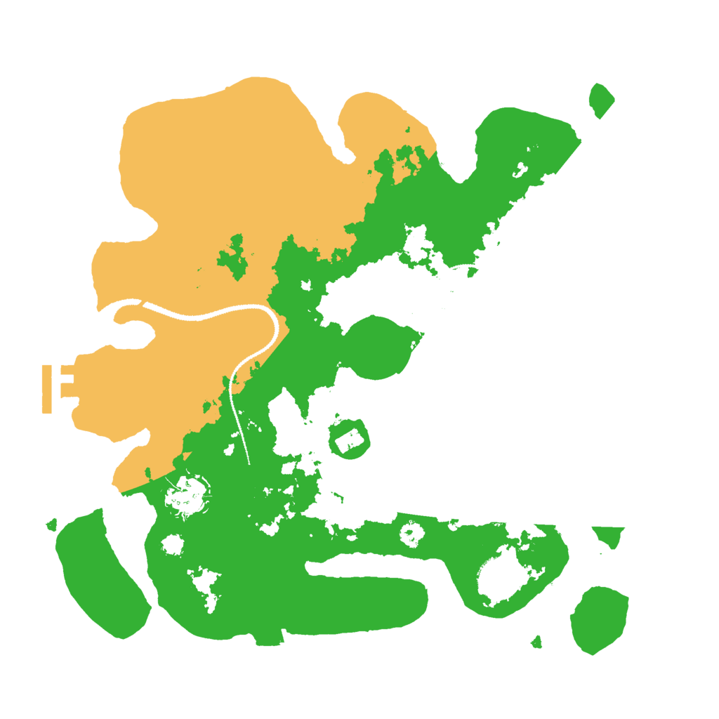 Biome Rust Map: Procedural Map, Size: 3000, Seed: 1406689804