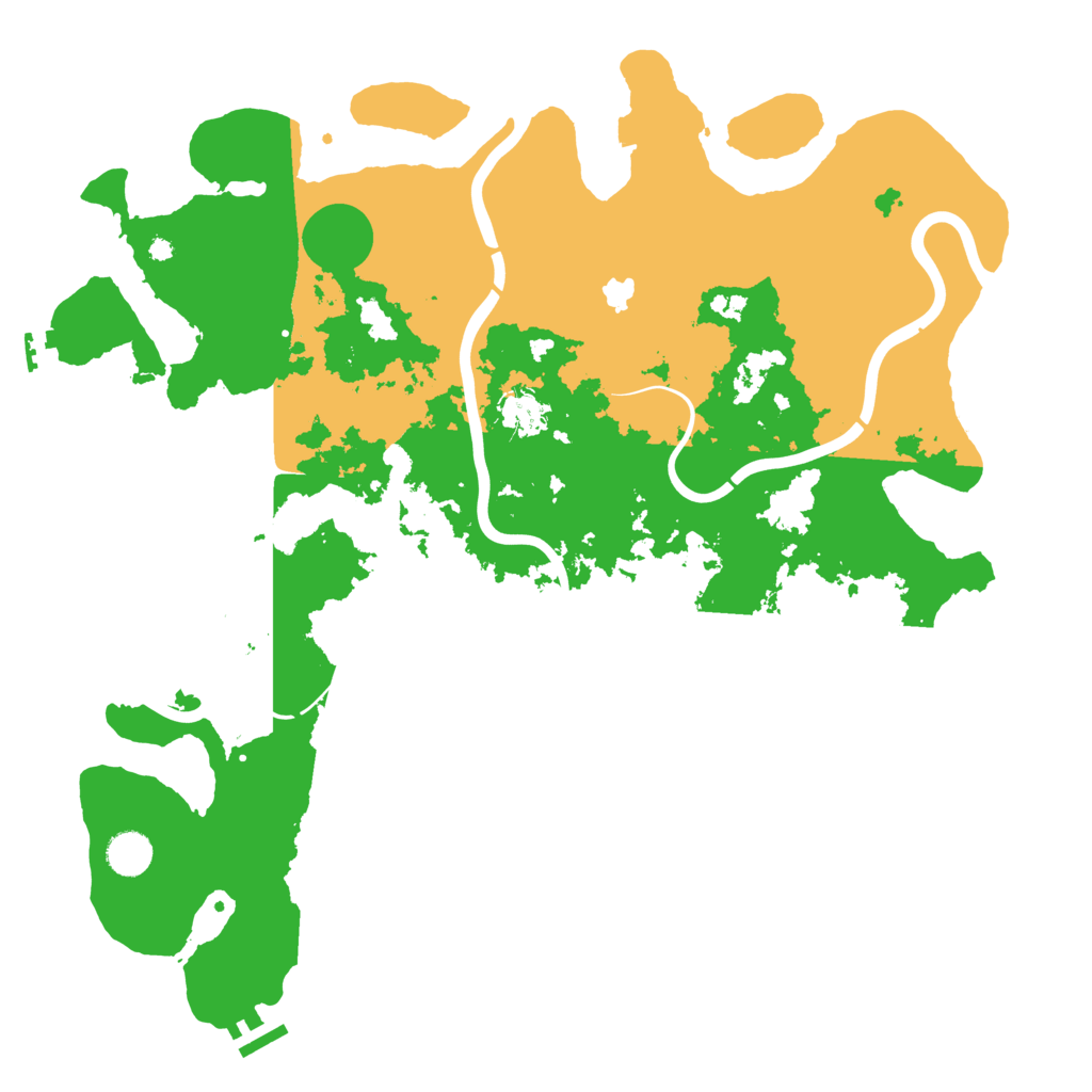 Biome Rust Map: Procedural Map, Size: 4250, Seed: 1634033837