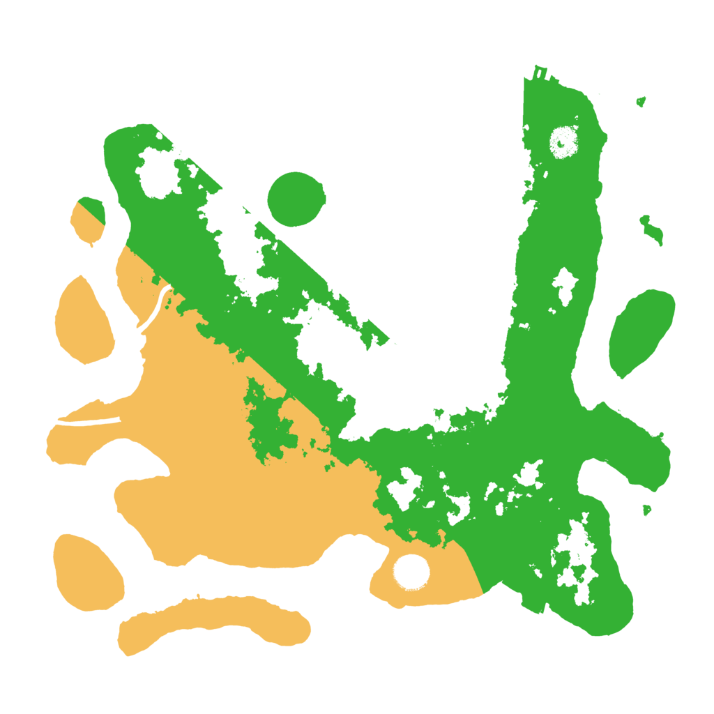 Biome Rust Map: Procedural Map, Size: 3500, Seed: 749683315