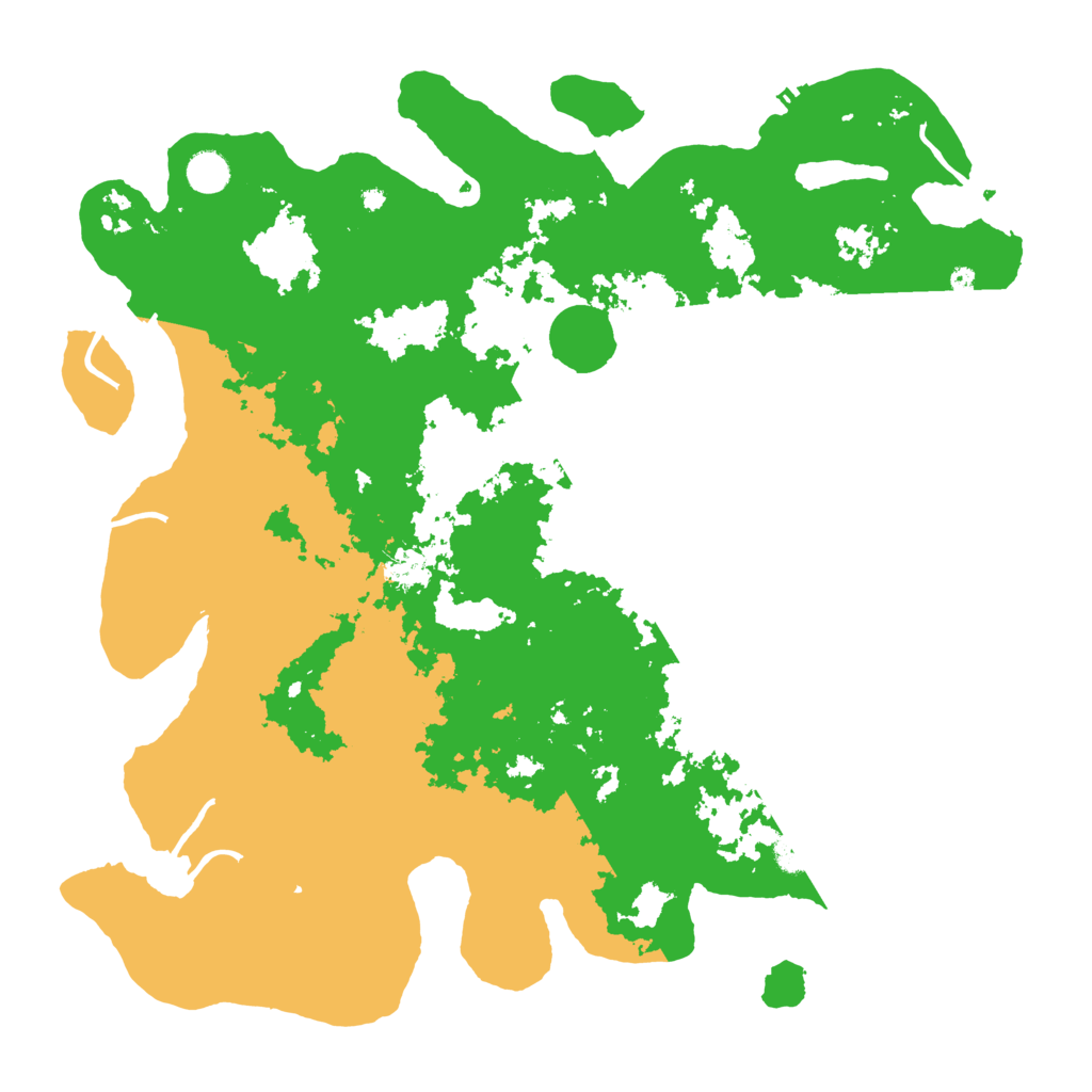 Biome Rust Map: Procedural Map, Size: 4500, Seed: 1895382478