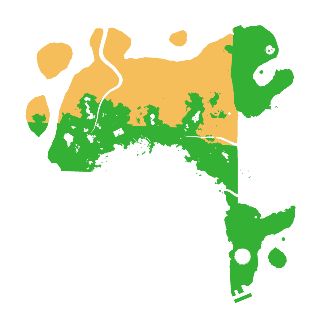 Biome Rust Map: Procedural Map, Size: 3500, Seed: 1525006785