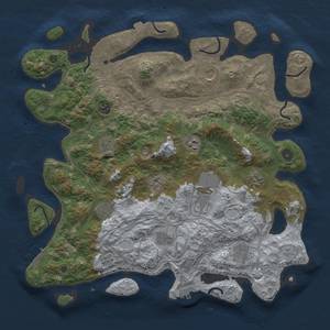 Thumbnail Rust Map: Procedural Map, Size: 4250, Seed: 1008291951, 18 Monuments